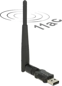 DeLOCK Dualband WLAN 802.11ac Stick, 2.4GHz/5GHz WLAN, USB-A 2.0 [Stecker] (12462)
