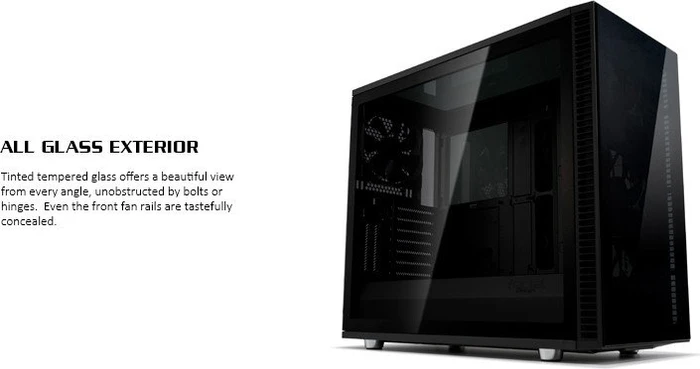Fractal Design Define S2 Vision Blackout, Glasfenster