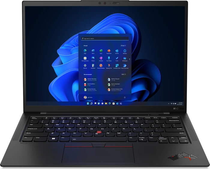 Lenovo ThinkPad X1 Carbon G10, Black Paint, Core i5-1235U, 16GB RAM, 512GB SSD, 5G, DE