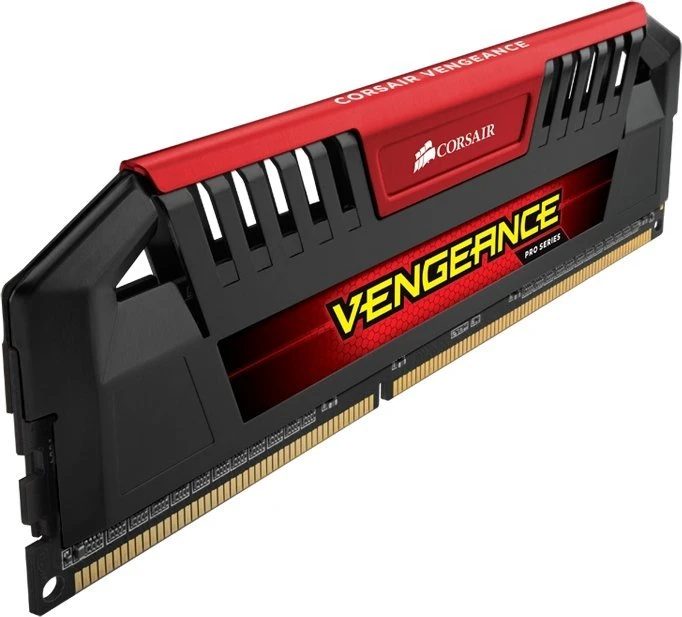 Corsair Vengeance Pro rot UDIMM 16GB Kit, DDR3-1600, CL9-9-9-24