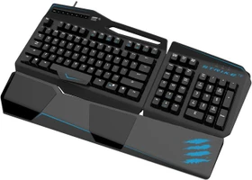 MadCatz S.T.R.I.K.E. TE, schwarz/blau, Kailh BROWN, USB, DE
