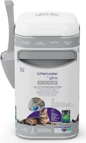 HabaPet Litter Locker Genie, Katzenstreu-Entsorgungseimer, weiß