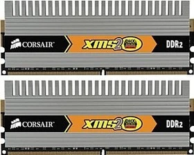 Corsair XMS2 DHX Series UDIMM 4GB Kit, DDR2-800, CL4-4-4-12