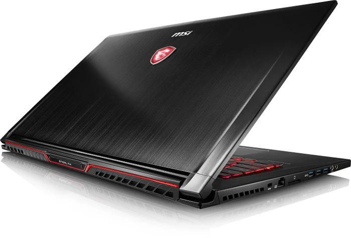 MSI GS73VR 7RG-004 Stealth Pro, Core i7-7700HQ, 16GB RAM, 256GB SSD, 2TB HDD, GeForce GTX 1070 Max-Q, DE