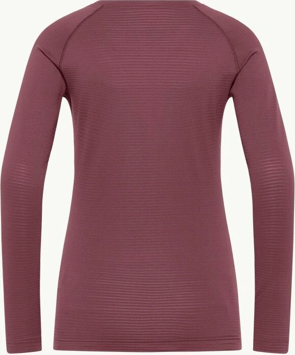 Jack Wolfskin Infinite Warm Funktionsshirt langarm red ochre (Damen)