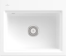 Villeroy & Boch Subway Style 60 S Einbau Becken mittig stone white