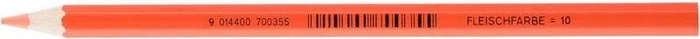 Jolly Supersticks Classics Buntstift fleischfarbe, Kartonetui, 12er-Pack (3000-0239)