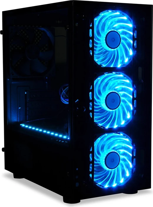 iBox Passion V4, schwarz, Glasfenster