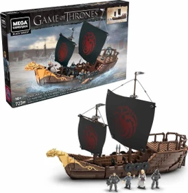 Mattel Mega Construx Game of Thrones Targaryen Kriegsschiff