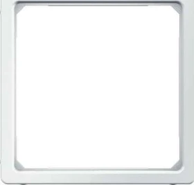 Berker Q.1/Q.3 Adapterring für Zentralstück 50x50mm, polarweiß samt