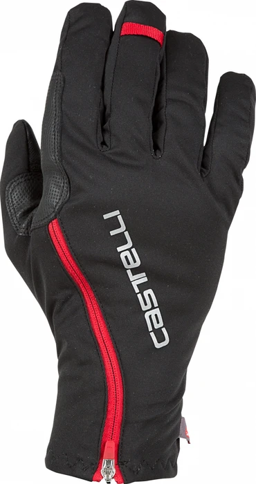 Castelli Spettacolo RoS Fahrradhandschuhe schwarz/rot (Herren)