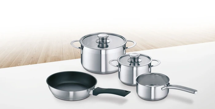 Bosch HEZ390042 Kochgeschirr-Set, 4-tlg.