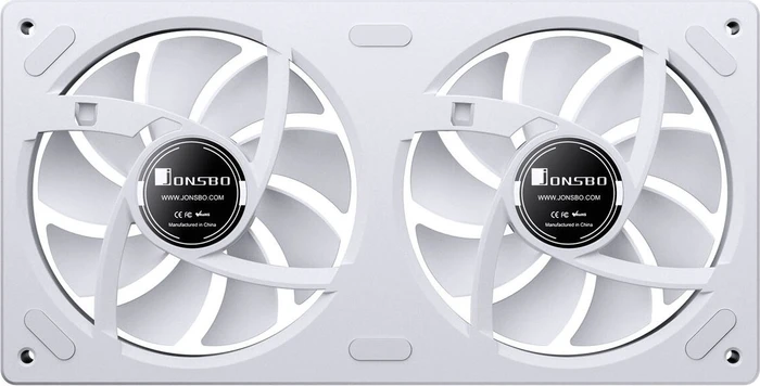 Jonsbo ZA-240W, weiß, 2x 120mm