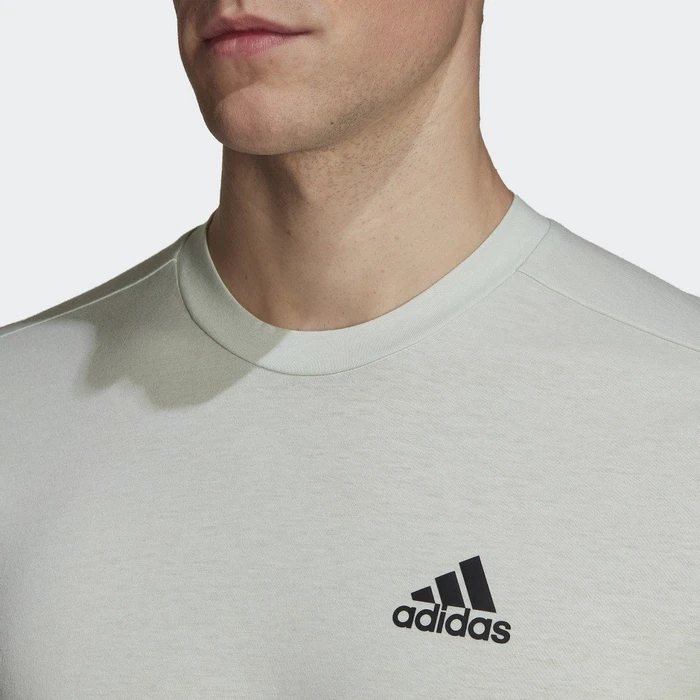 adidas Aeroready Designed 2 Move Feelready Sport Funktionsshirt kurzarm linen green/white (Herren)