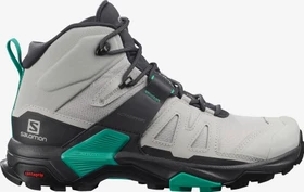 Salomon X Ultra 4 Mid GTX lunar rock/ebony/mint leaf (Damen)