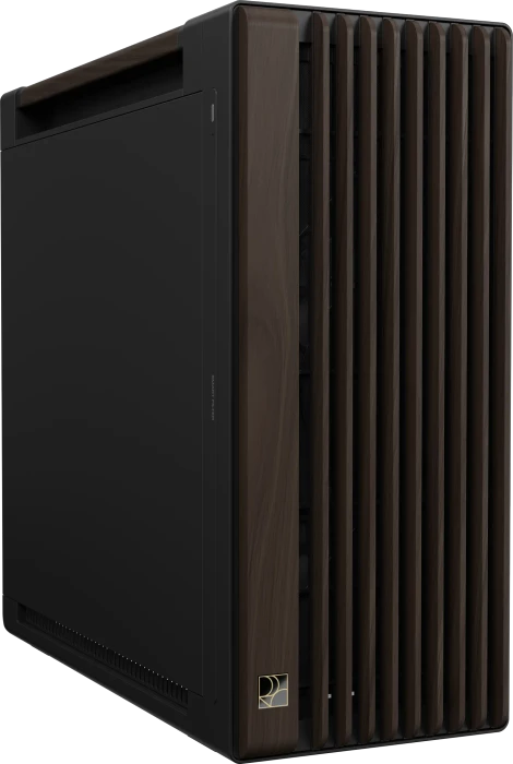 ASUS ProArt PA602 Wood Edition Modern Black, schwarz/braun, Metal Panel