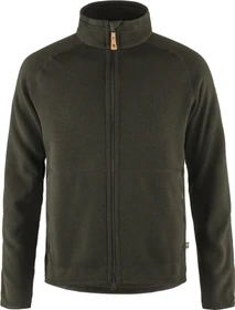 Fjällräven Övik Fleece Zip Jacke deep forest (Herren)