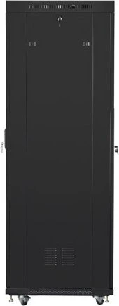 Lanberg 19" Rackschrank 42HE, freistehend, V2, Glastür, IP20, RAL 9004, 800mm tief