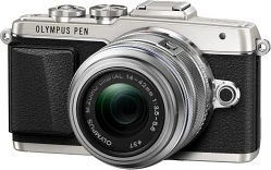 Olympus PEN E-PL7 silber mit Objektiv M.Zuiko digital 14-42mm 3.5-5.6 II