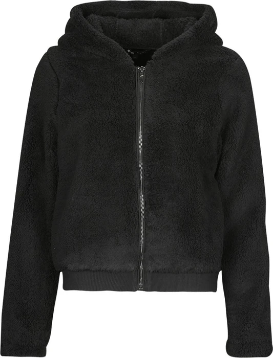ONLY New Anna Teddyfell Jacke schwarz (Damen)