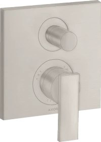 Hansgrohe Axor Citterio Einhebel-Wannenmischer mit integrierter Sicherungskombination edelstahloptik