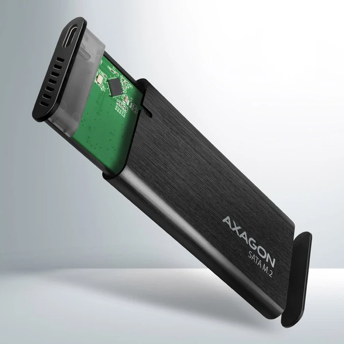 Axagon M.2 Festplattengehäuse, M.2 SATA, USB-C 3.1