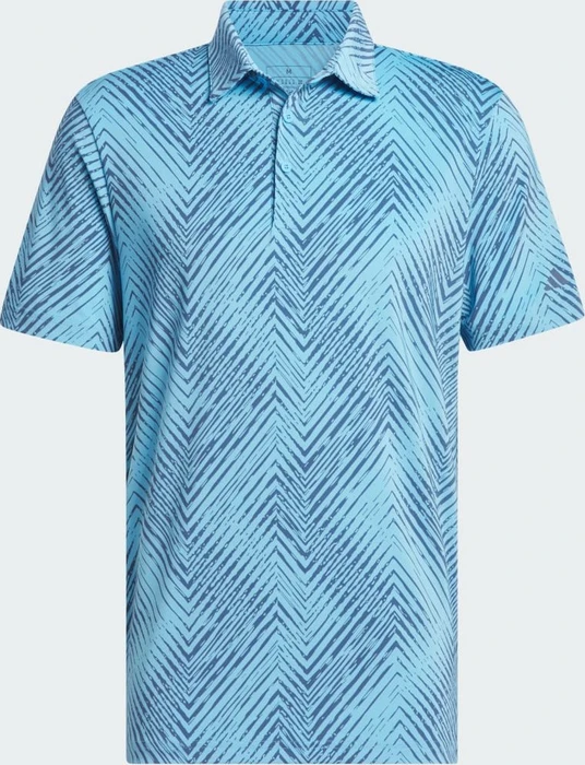 adidas Ultimate365 Allover Print Poloshirt kurzarm semi blue burst/preloved ink (Herren)