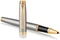 Parker IM Tintenroller (Mine) brushed metal/gold trim, Geschenkbox Vorschaubild