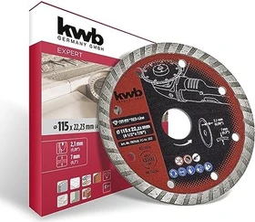kwb CUT-FIX Red-Line Diamanttrennscheibe, 115x2.1x22.23mm, 1 Stück