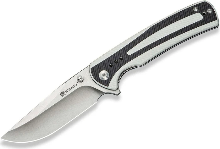 Sencut Regnator Taschenmesser weiß/schwarz g10