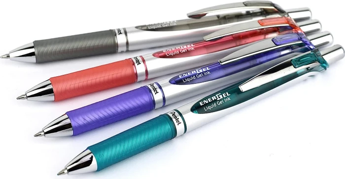 Pentel EnerGel XM BL77 Gelroller, 4er-Set