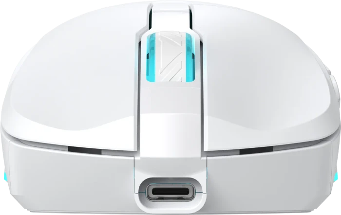 Baracuda Turtle White Wireless Gaming Mouse, weiß, USB