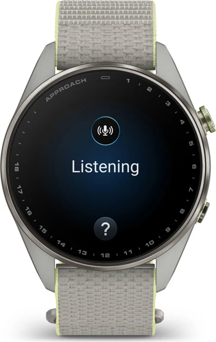 Garmin Approach S72 47mm silver-citron titanium/fog grey-citron