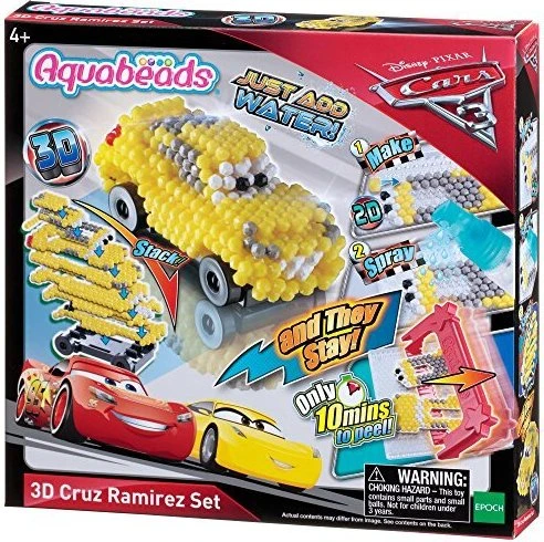 Aquabeads Cars 3 3D Cruz Ramirez Motivset