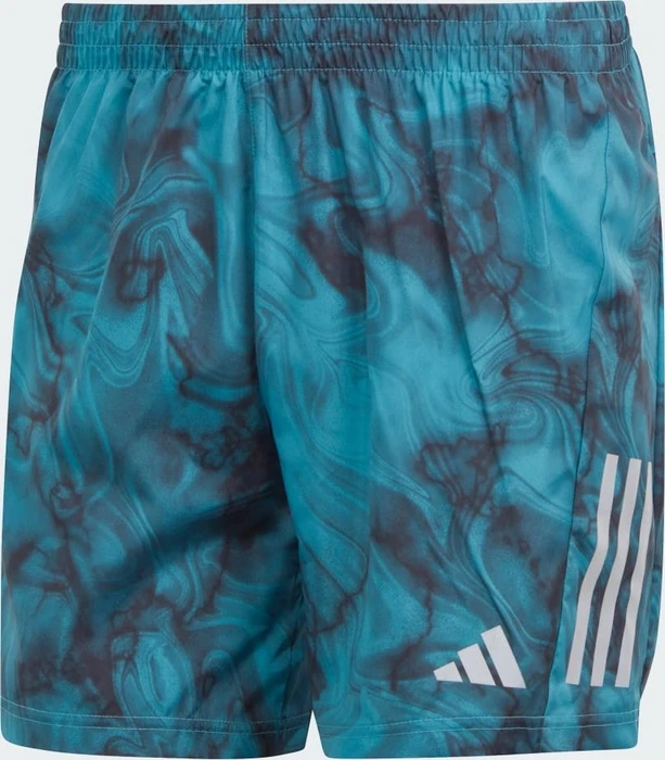 adidas Own The Run Allover Print Laufhose kurz arctic fusion/black (Herren)