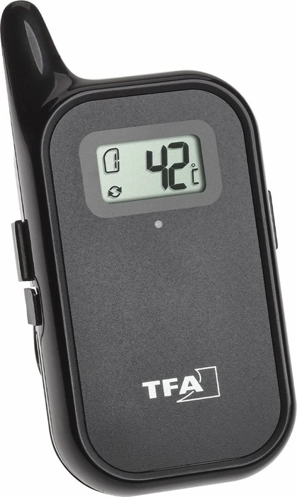 TFA Dostmann Küchen-Chef Twin Funk Küchen-Thermometer digital, inkl. 2x Sensor