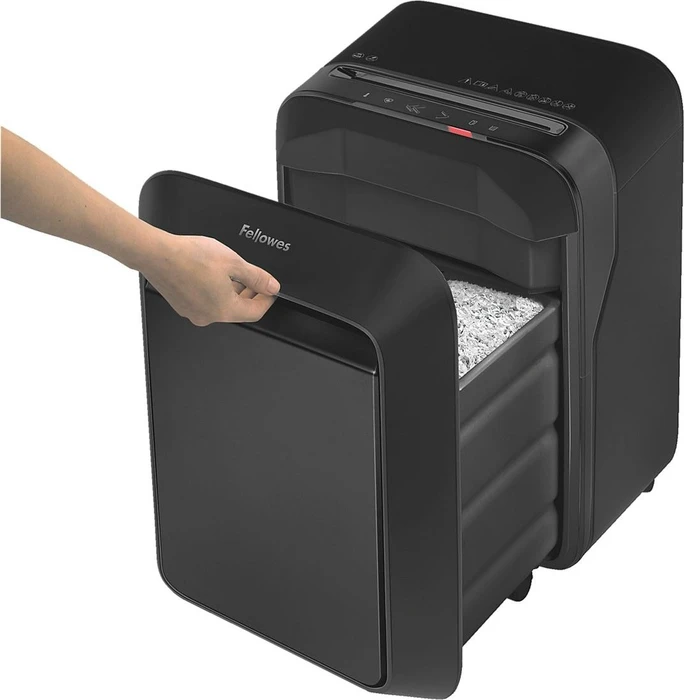 Fellowes Powershred LX210 Mini-Cut schwarz, 4x12mm (5502501) – Bild 5 von 6