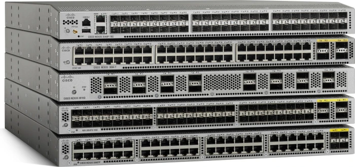 Cisco Nexus 3048 Rackmount Gigabit Managed Switch, 48x RJ-45, 4x SFP+