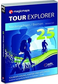 MagicMaps Tour Explorer 25 Deutschland - Niedersachsen/Bremen, Version 6 (deutsch) (PC)