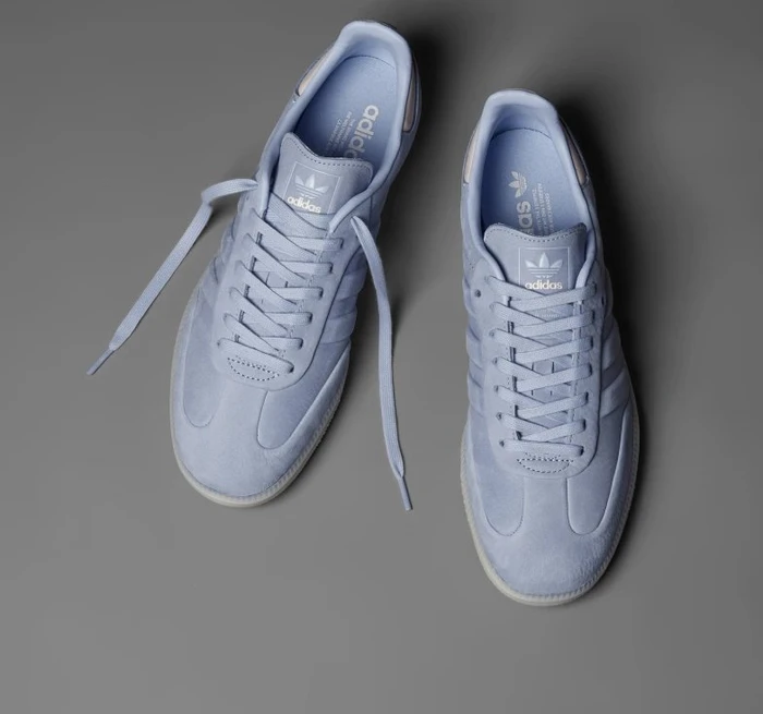 adidas Samba blue dawn/wonder quartz/aluminium