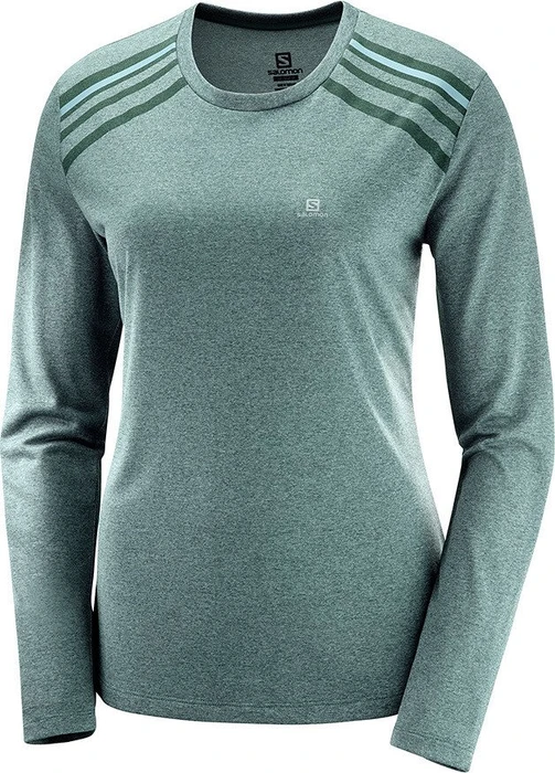 Salomon Comet Classics LS Tee Funktionsshirt langarm green gables (Damen)