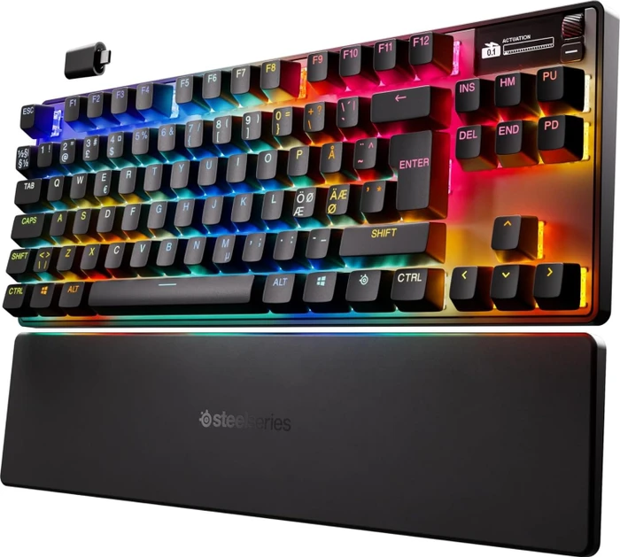 SteelSeries Apex Pro TKL Wireless Gen 3, schwarz, OmniPoint 3.0, USB/Bluetooth, ND