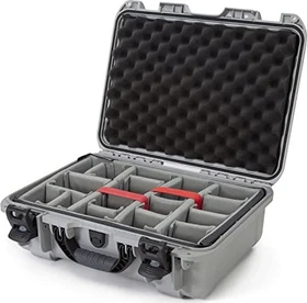Nanuk 925 Transportkoffer mit gepolsterten Trennwänden silber