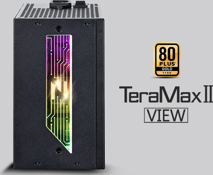 Zalman TeraMax II VIEW schwarz 1000W, ATX 3.1