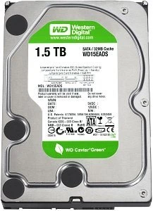 Western Digital WD Caviar Green 1.5TB, 3.5" / SATA 3Gb/s