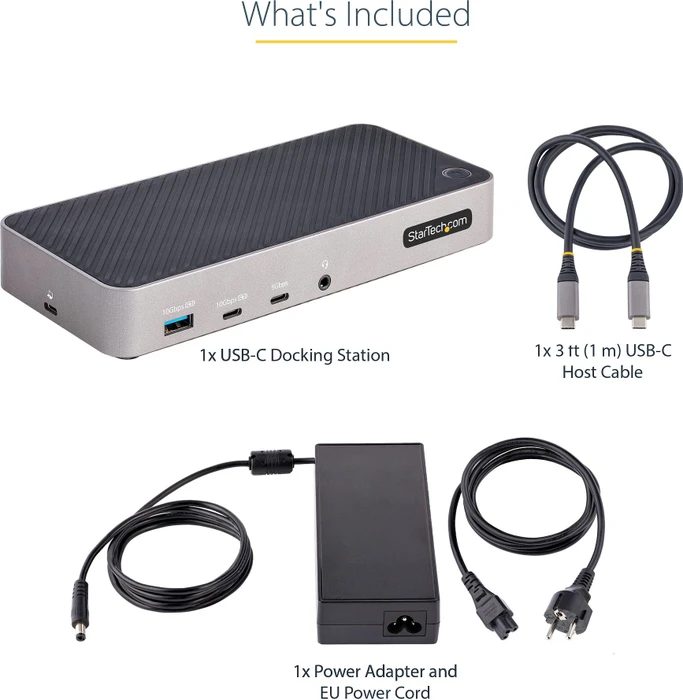 StarTech Triple Monitor Docking Station, USB-C 3.1 [Buchse]