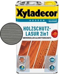 Xyladecor Holzschutz-Lasur grau, 4l