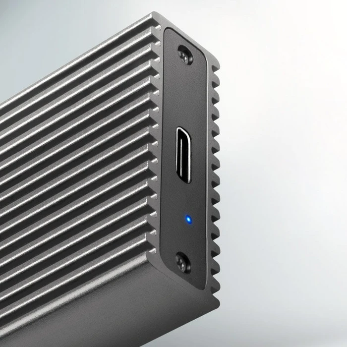 Axagon M.2 Festplattengehäuse, M.2 PCIe, USB-C 3.1