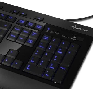 Sharkoon Nightwriter, USB, DE