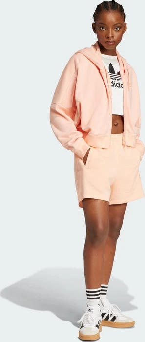 adidas Essentials French Terry Shorts glow pink (Damen)